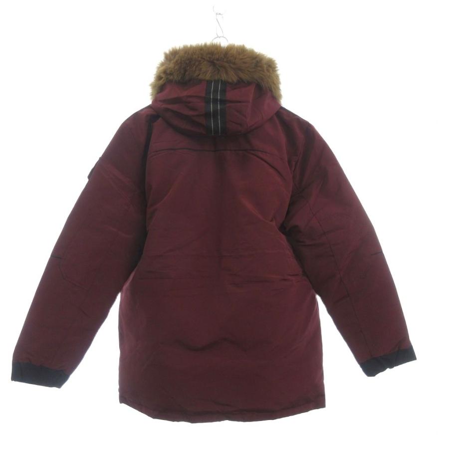 希少レッド ファーフライドジャケット ファーダウン コレクション ファッション COLLECTION FASHION 美品 ダウンジャケット