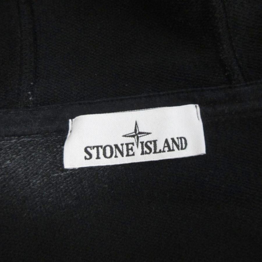 ストーンアイランド STONE ISLAND ハーフジップ フーディー パーカー