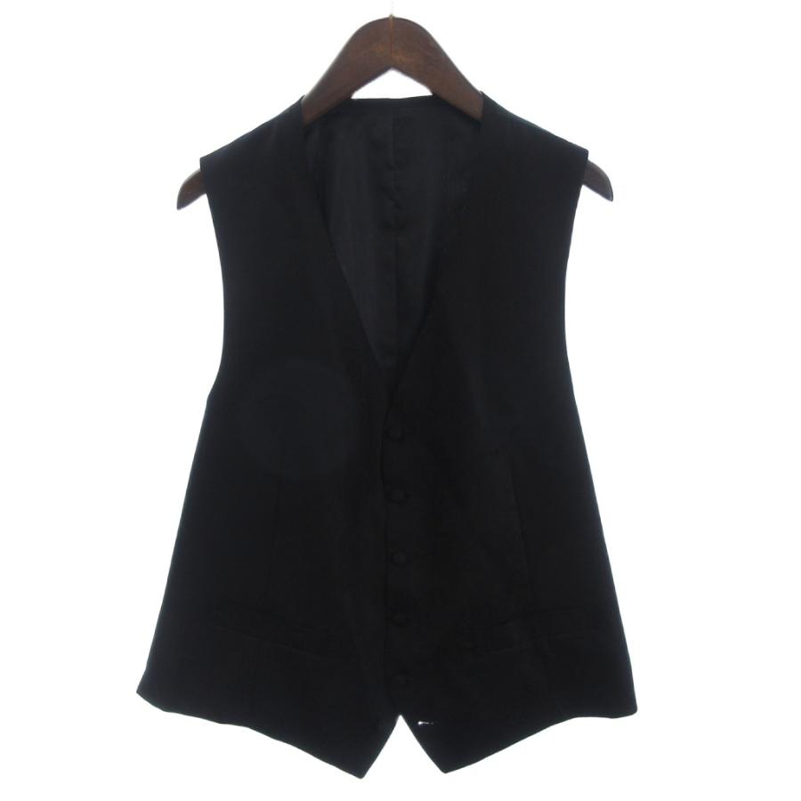 麻布テーラー 美品 2点 テーラードジャケット シングル 2B ベスト 前