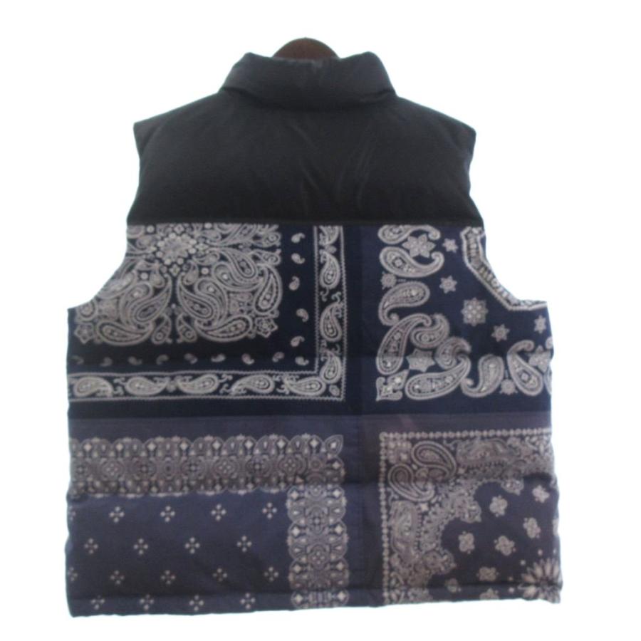 MIYAGIHIDETAKA IMA:ZINE バンダナ　ダウンベスト MIYAGIHIDETAKA(ミヤギヒデタカ) Bandana Down Vest バンダナダウン