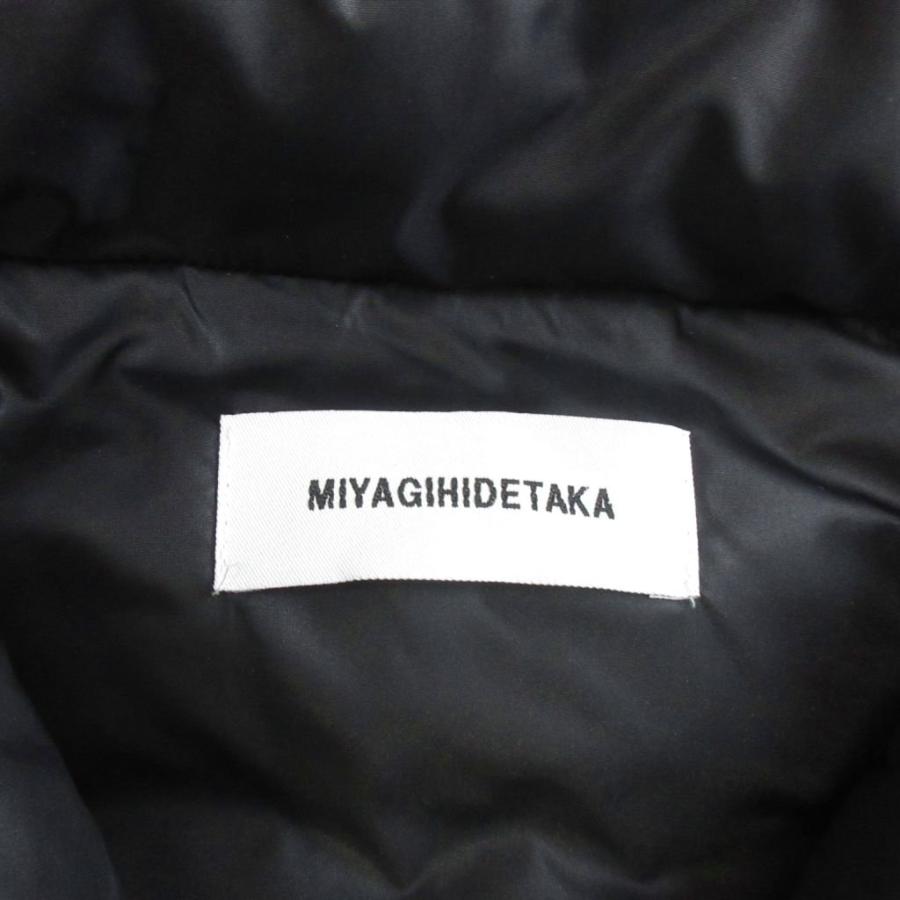 ミヤギヒデタカ MIYAGIHIDETAKA 美品 バンダナダウンベスト ペイズリー 