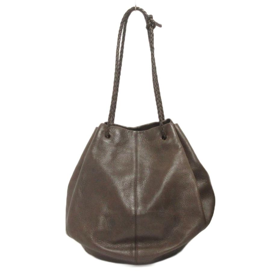 ヨーガンレール JURGEN LEHL 巾着ショルダーバッグ トート レザー