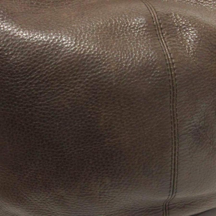 ヨーガンレール JURGEN LEHL 巾着ショルダーバッグ トート レザー