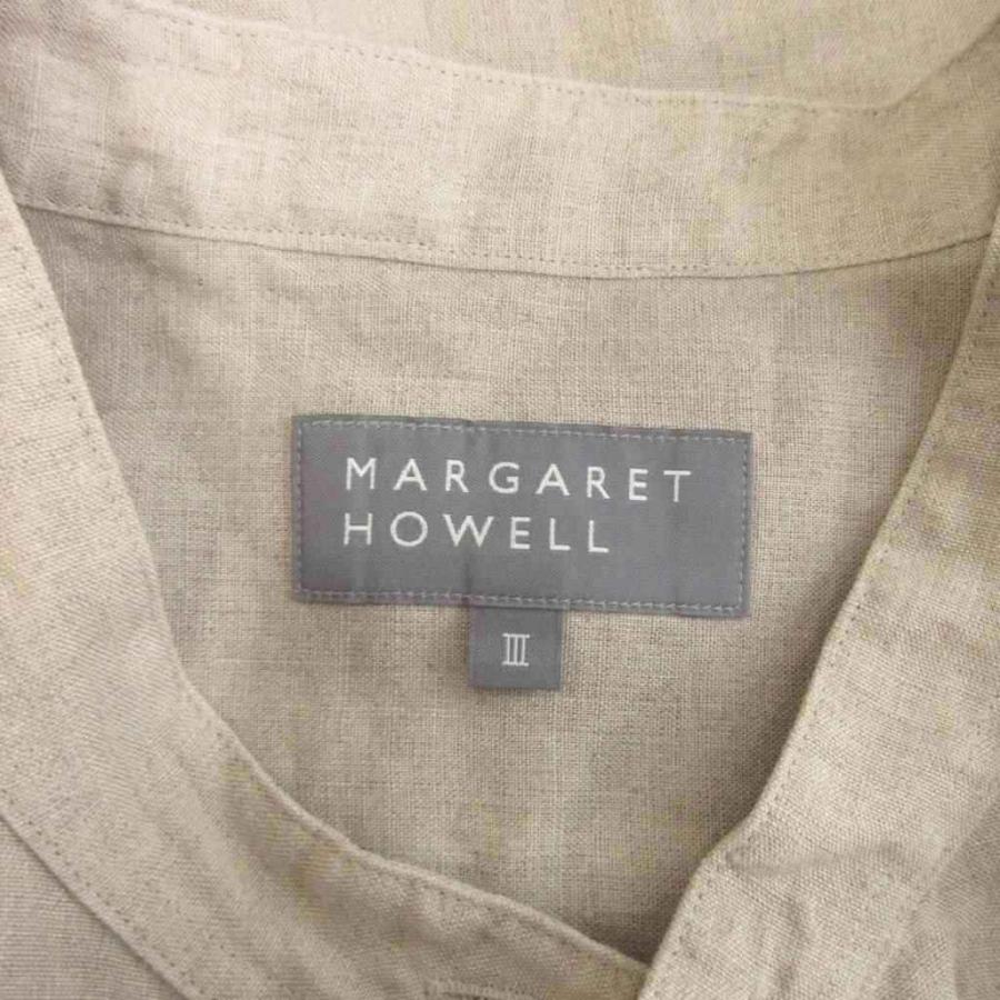 MARGARET HOWELL（マーガレットハウエル） SHIRTING LINEN シャツ