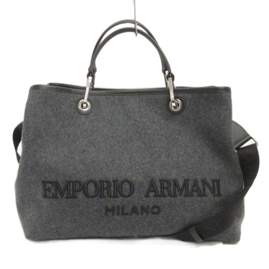 EMPORIO ARMANI エンポリオアルマーニ 美品 2WAY ショルダーバッグ