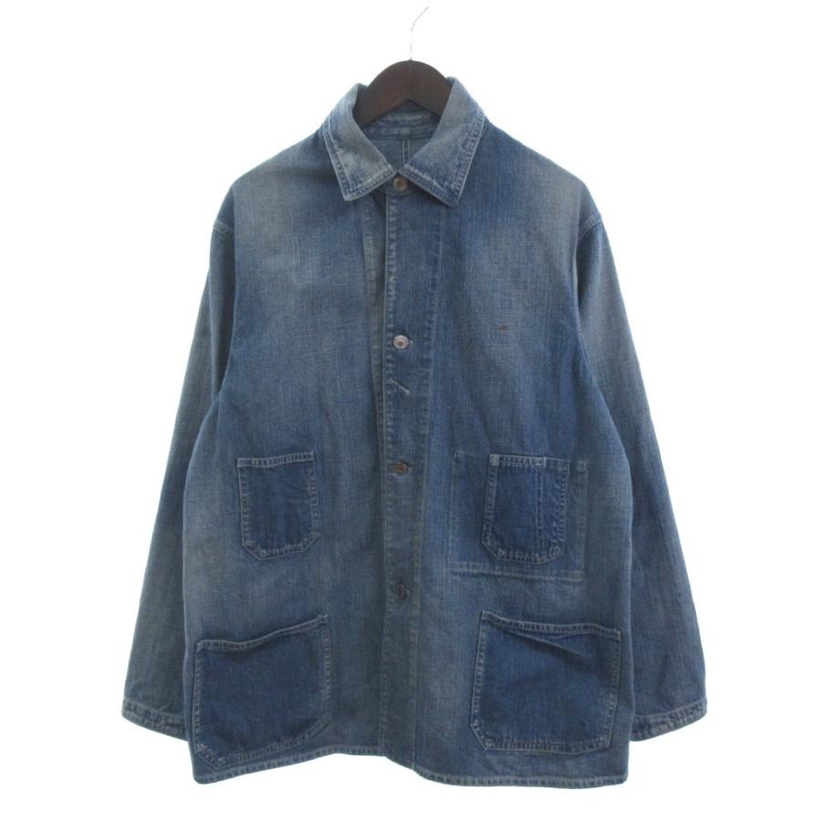 アプレッセ A.PRESSE 美品 Unknown Vintage Denim Coverall デニム