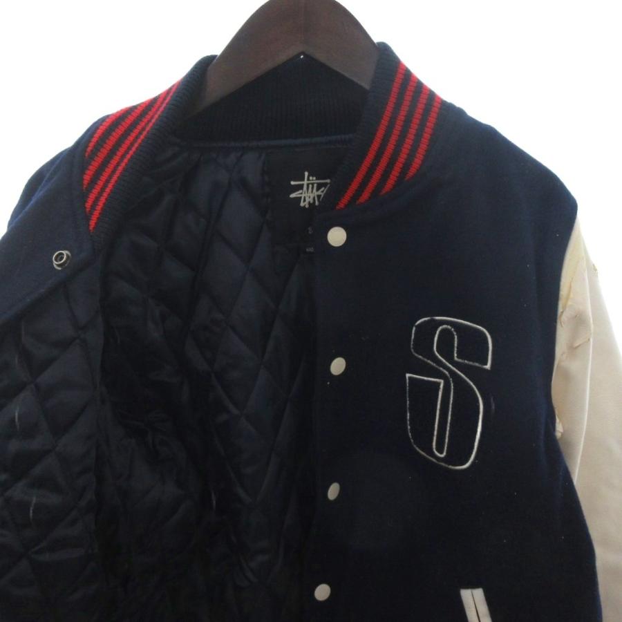 STUSSY（ステューシー） バーシティージャケット スタジャン ブルゾン