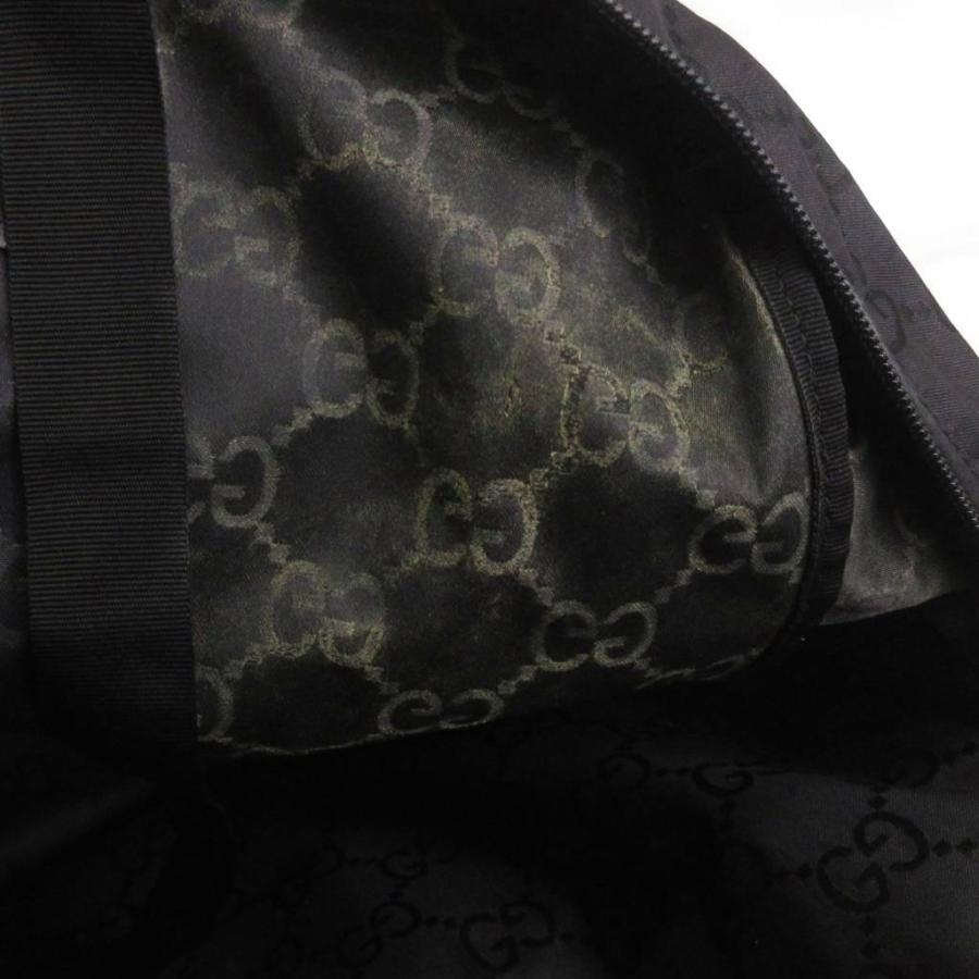 GUCCI（グッチ） ボストンバッグ ナイロン GG柄 112270 213317