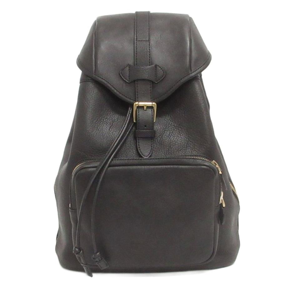 最終値下　GANZO ガンゾ　7QS-H 飛騨牛　レザーリュック　黒 GANZO ガンゾ 7QS-H デイパック バックパック リュック(廃番品) 黒