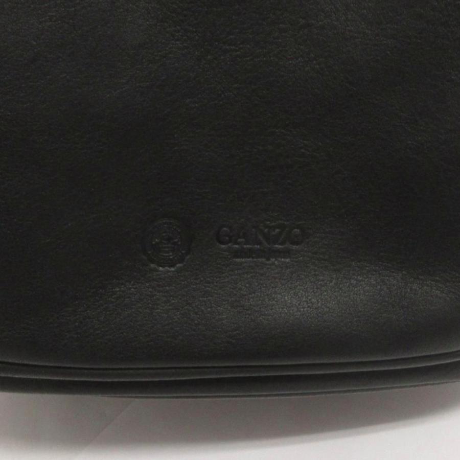 GANZO ガンゾ 7QS−H リュック デイバッグ オールレザー 黒 ブラック