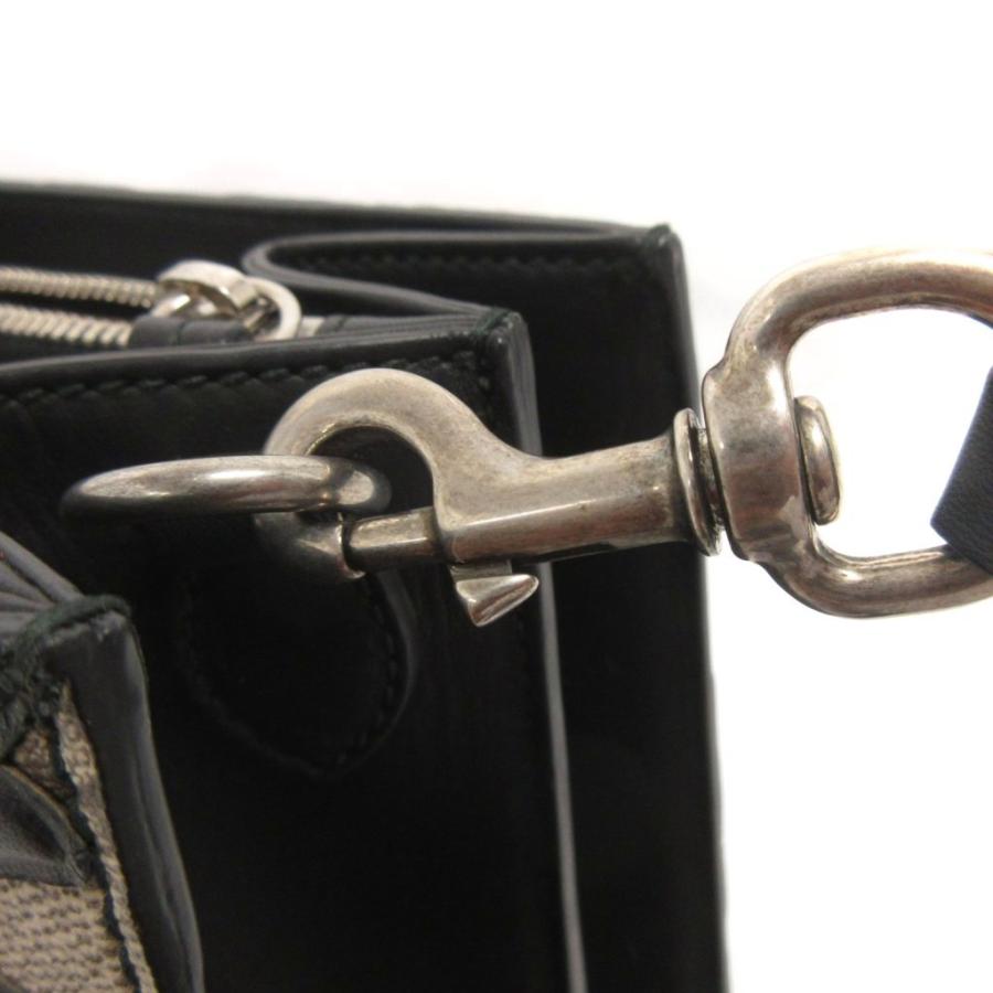 【中古】グッチ GUCCI 美品 アラベスク GGスプリーム ショルダーバッグ 409531 ベージュ 黒 ブラック レディース GUCCI（グッチ） 美品 アラベスク GGスプリーム ショルダーバッグ