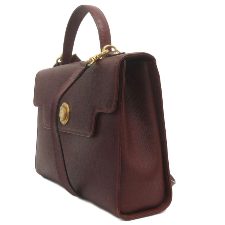 【美品】バリー　トートバッグ　ショルダーバッグ　2way レザー　パンチング　茶 Bally（バリー） BALLY 2WAY ショルダーバッグ ハンド 斜め掛け 装飾