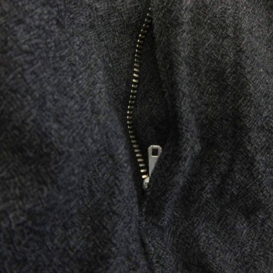 【新品未使用】TOMORROWLAND メンズウールパンツ 48 トゥモローランド TOMORROWLAND ウールパンツ 無地 グレー 48 □FF