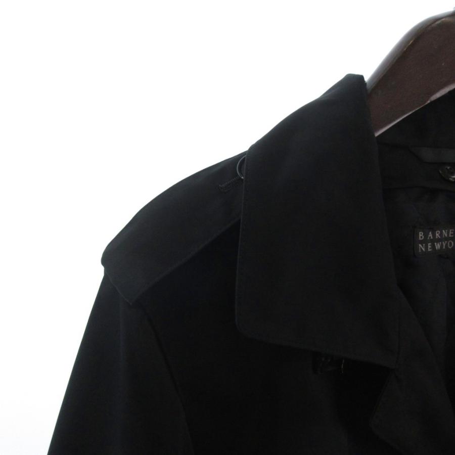 バーニーズニューヨーク BARNEYS NEW YORK 美品 トレンチコート ひざ丈