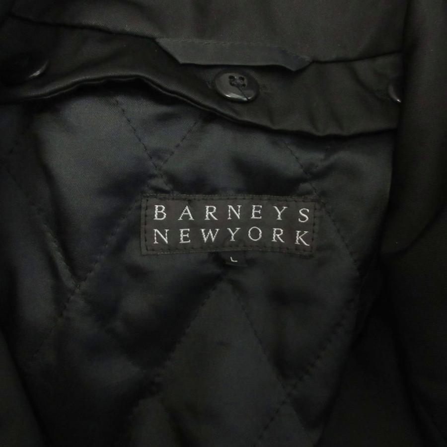 バーニーズニューヨーク BARNEYS NEW YORK 美品 トレンチコート ひざ丈