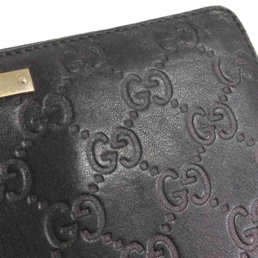 GUCCI ブラック レザー 財布 GUCCI ブラックレザー 財布(正規品)
