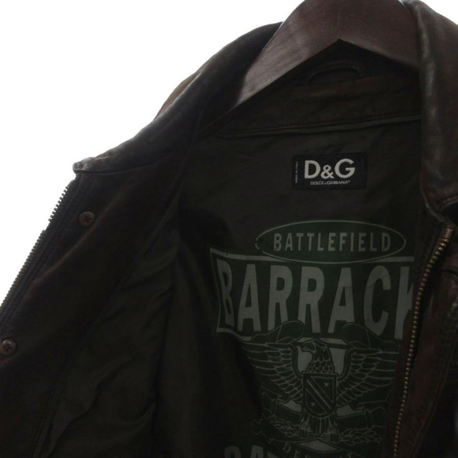 ディー&ジー ドルガバ ドルチェ&ガッバーナ D&G レザージャケット