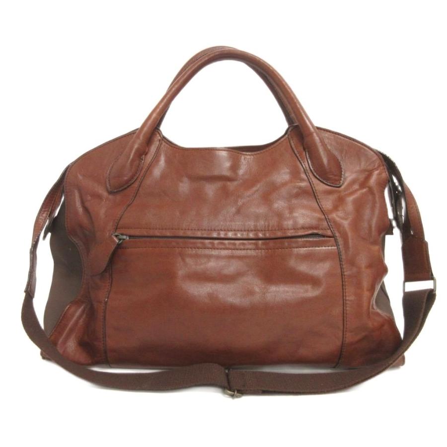 ダコタ Dakota ショルダーバッグ ハンド ボストン レザー 2WAY 茶