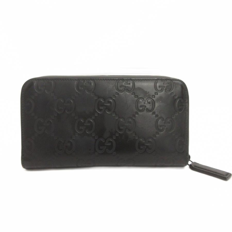 GUCCI（グッチ） GUCCI GGラバー エフェクト 長財布 ウォレット