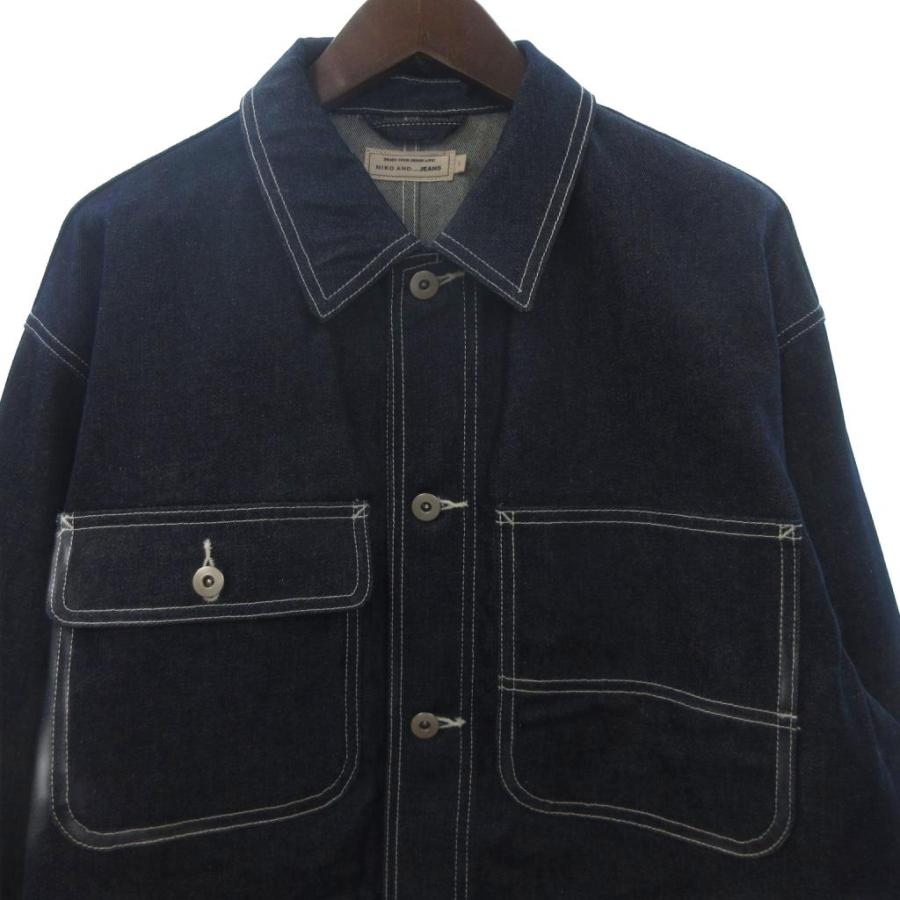 niko and…（ニコアンド） Niko and.. 美品 デニムカバーオール デニム