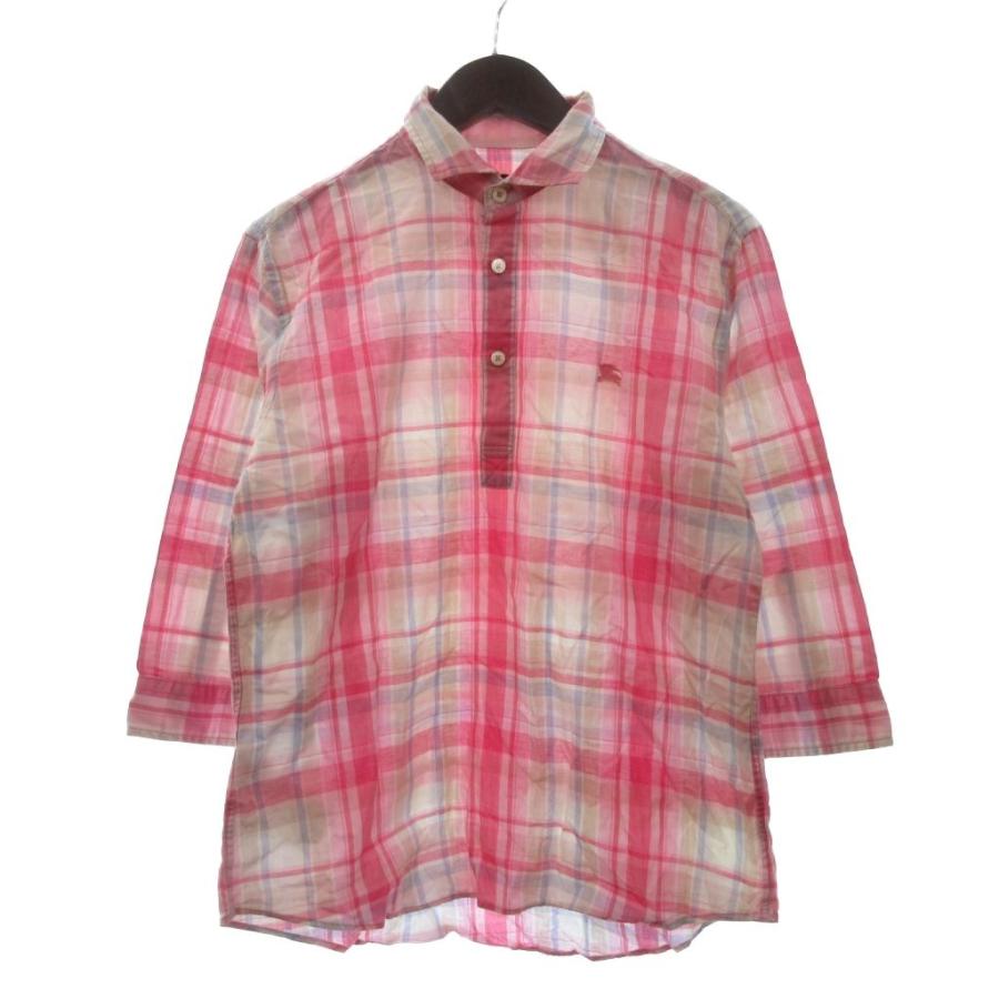 BURBERRY BLACK LABEL（バーバリーブラックレーベル） シャツ 七分袖 