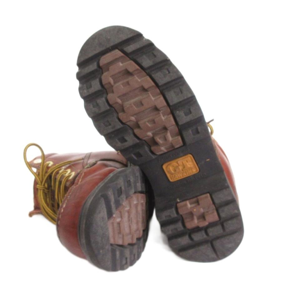 Hawkins（ホーキンス） ワークブーツ レザー GT4402 茶 ブラウン 40