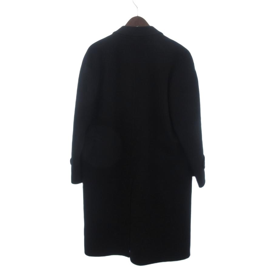 YOSIDA SABURO 美品 チェスターコート ミドル丈 ダブルブレステッド