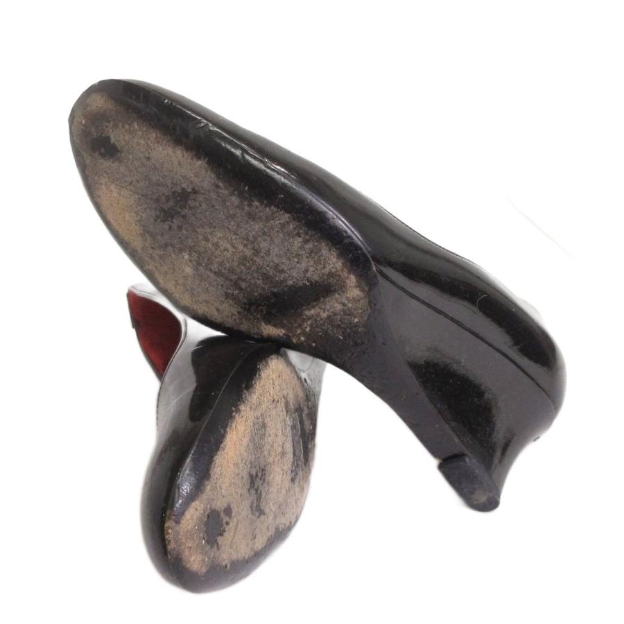 GUCCI（グッチ） GUCCI GG パンプス パテント エナメル ウェッジソール