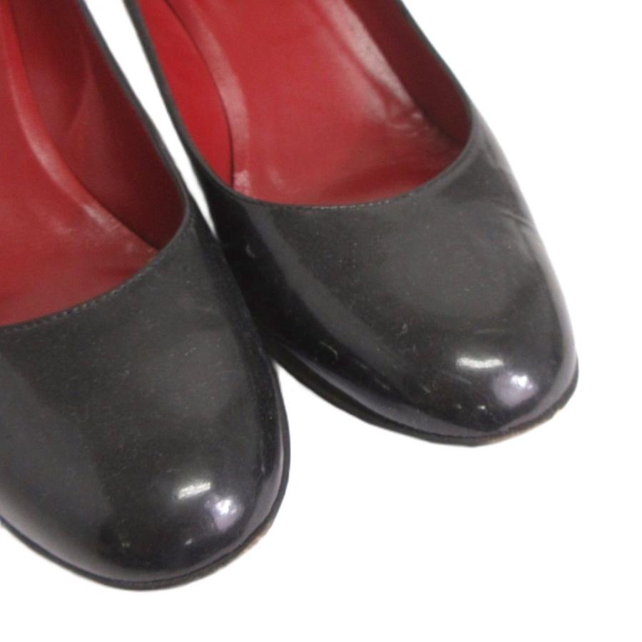 GUCCI（グッチ） GUCCI GG パンプス パテント エナメル ウェッジソール