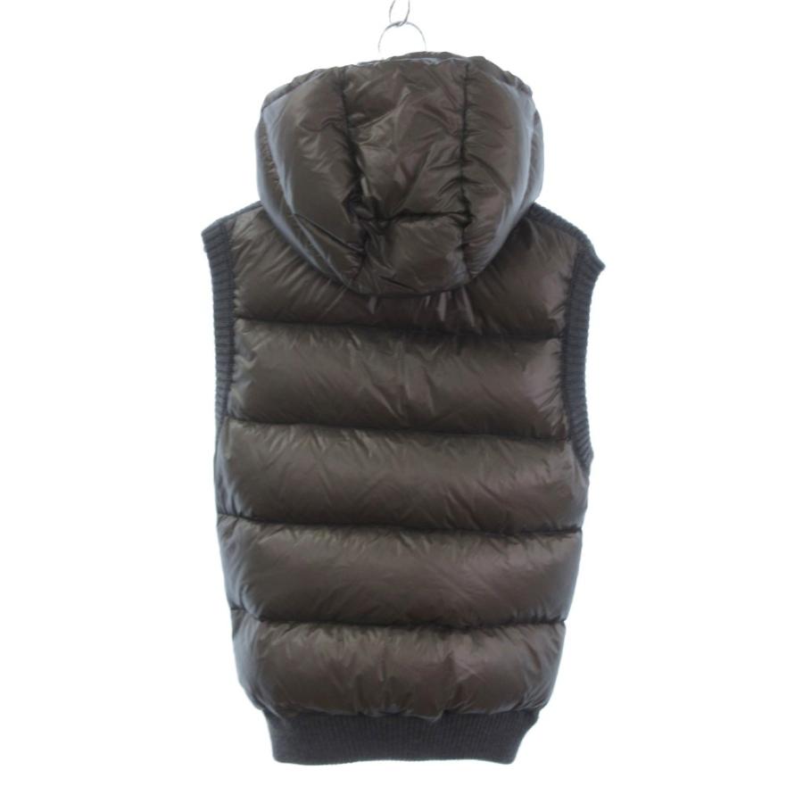 MONCLER（モンクレール） MAGLIONE TRICOT GILET ダウンベスト フード