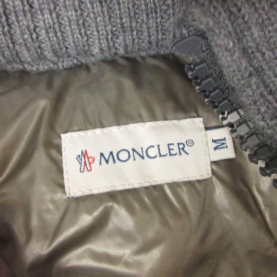 MONCLER（モンクレール） MAGLIONE TRICOT GILET ダウンベスト フード