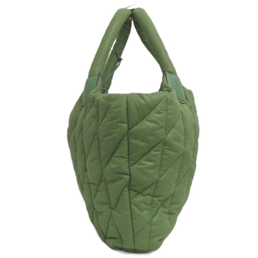 COACH（コーチ） 美品 アイリス トートバッグ キルティング CP152 緑