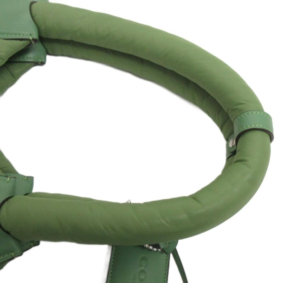 COACH（コーチ） 美品 アイリス トートバッグ キルティング CP152 緑