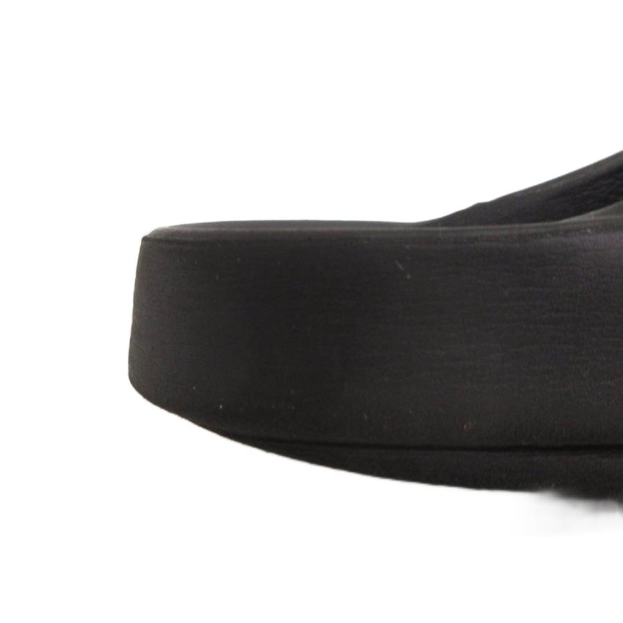 ウーフォス OOFOS リカバリーサンダル 黒 ブラック M6-W8 25cm 靴