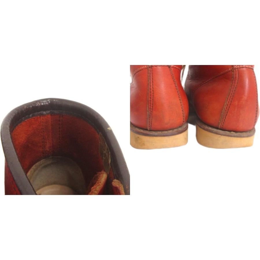 セダークレスト CEDAR CREST ワークブーツ レザー 茶 ブラウン 23cm位