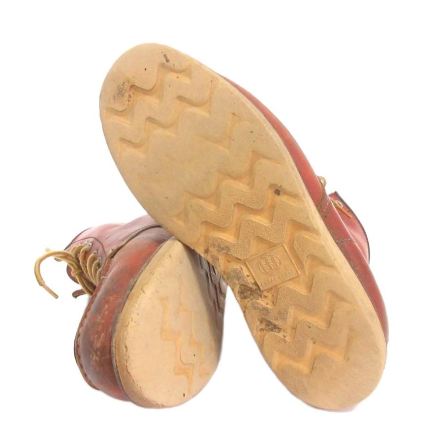 セダークレスト CEDAR CREST ワークブーツ レザー 茶 ブラウン 25cm位