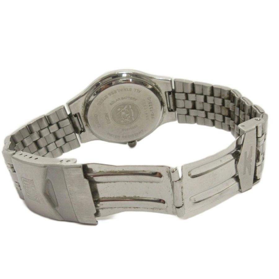 エルジン ELGIN 腕時計 アナログ 3針 デイト ソーラー FK-1323-C 文字