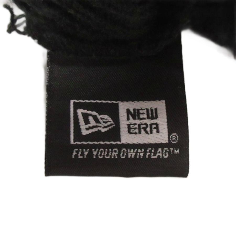 ニューエラ NEW ERA ×シュプリーム Supreme ニット帽 ポンポン 黒