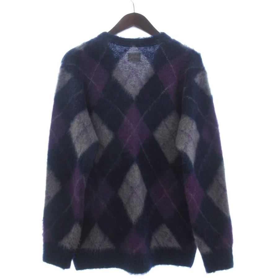 ニードルス ニードルズ Needles カーディガン 長袖 モヘヤ アーガイル