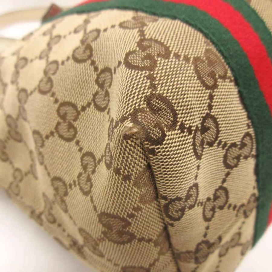 GUCCI（グッチ） トートバッグ シェリーライン GGキャンバス 137396