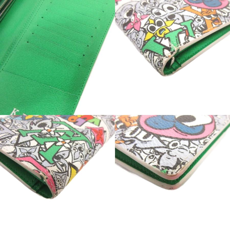 13☆良品☆モノグラム♪ポルトフォイユ ブラザ 二つ折り長財布 LOUIS VUITTON（ルイ・ヴィトン） モノグラム コミック ポルトフォイユ