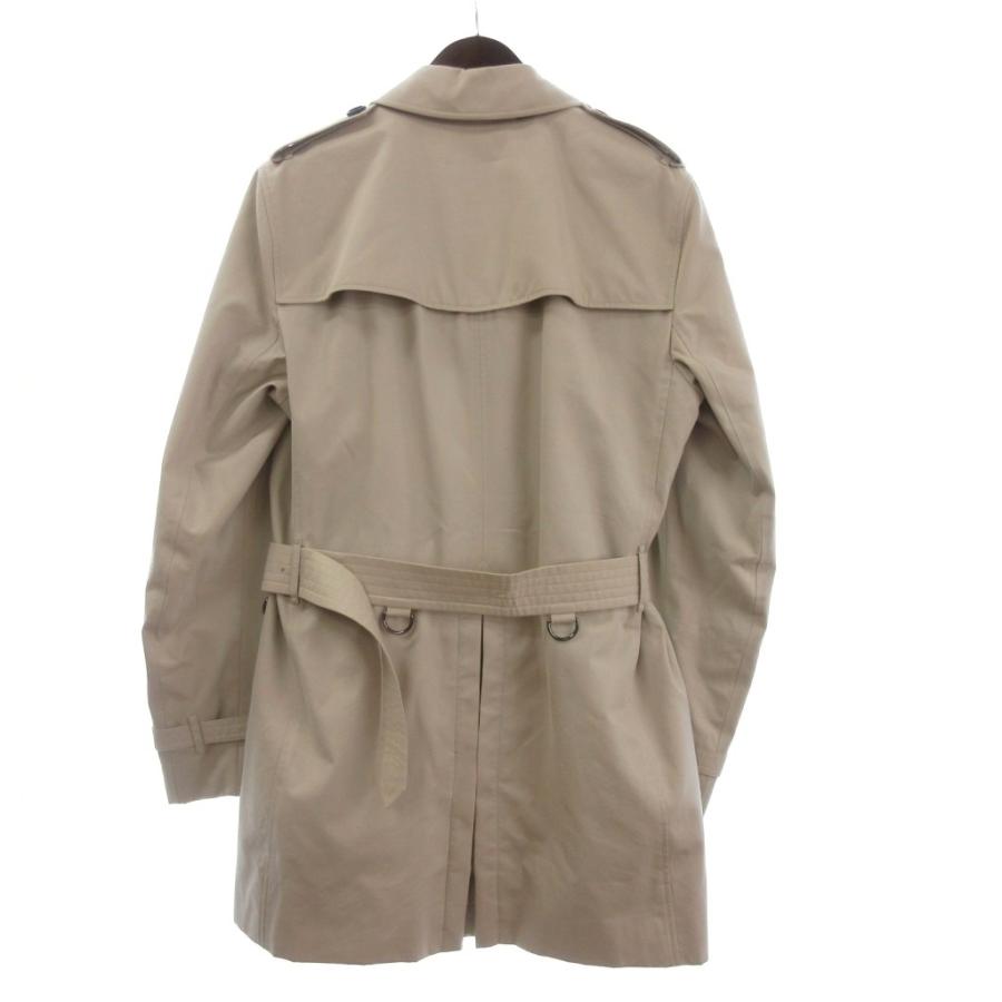 バーバリー BURBERRY KENSINGTON トレンチコート 長袖 裏地チェック柄