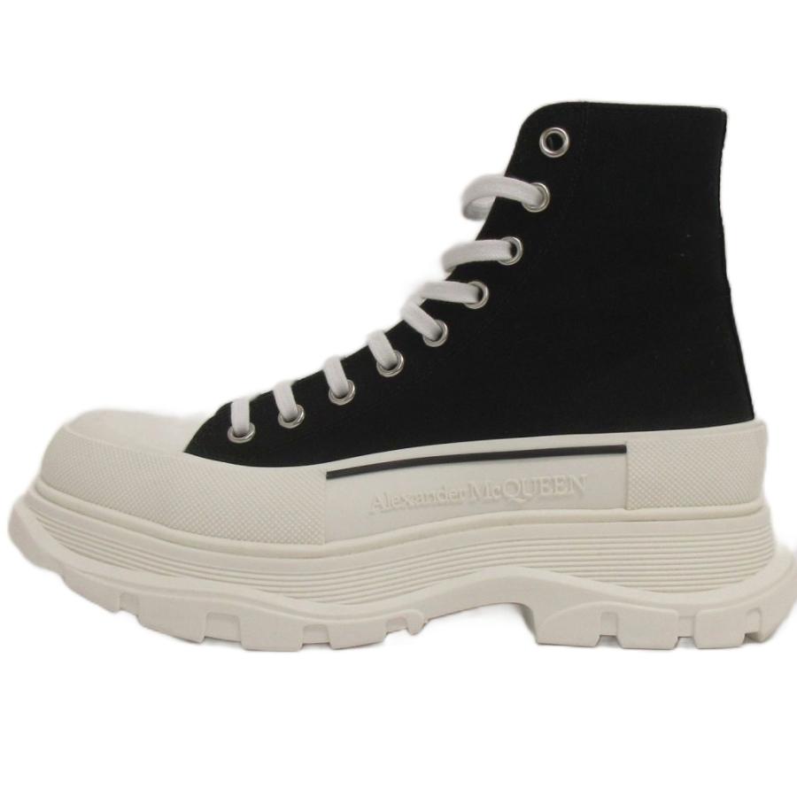 アレキサンダーマックイーン トレッド スリック レースアップブーツ