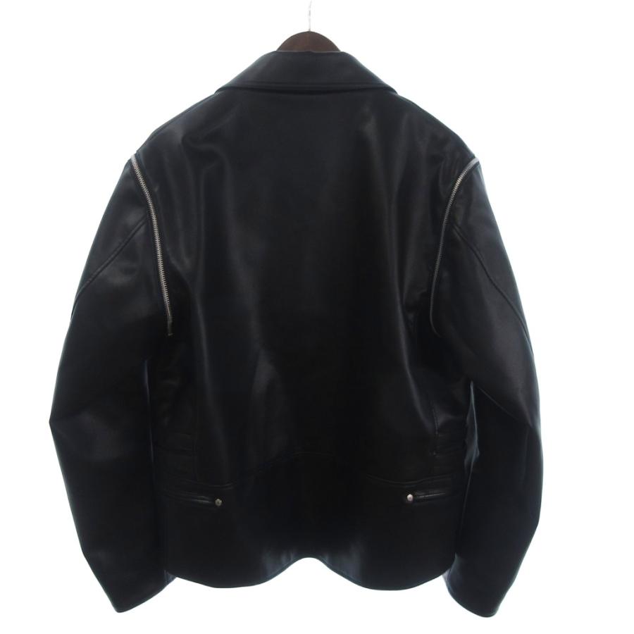 ジーユー GU 美品 UNDERCOVER ライダースジャケット ブルゾン ダブル