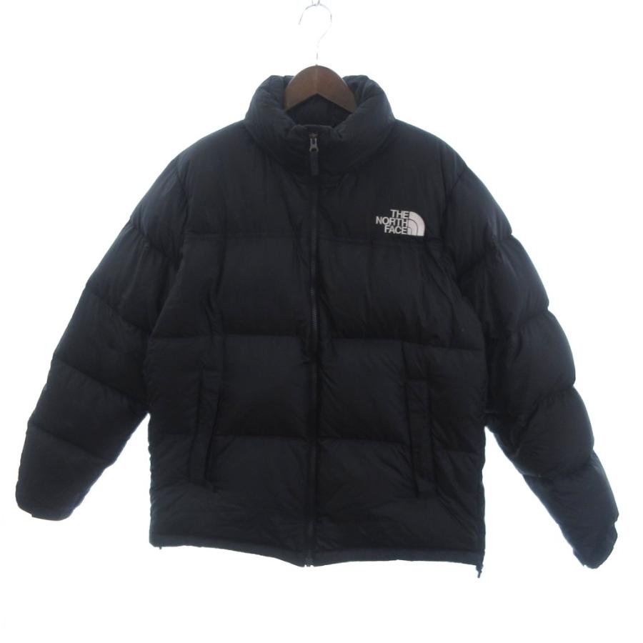 ザノースフェイス ダウン 刺繍ロゴ 黒 ブラックボーイズXL 0649 ザノースフェイス ダウン 刺繍ロゴ 黒 ブラックボーイズXL 0649-激安