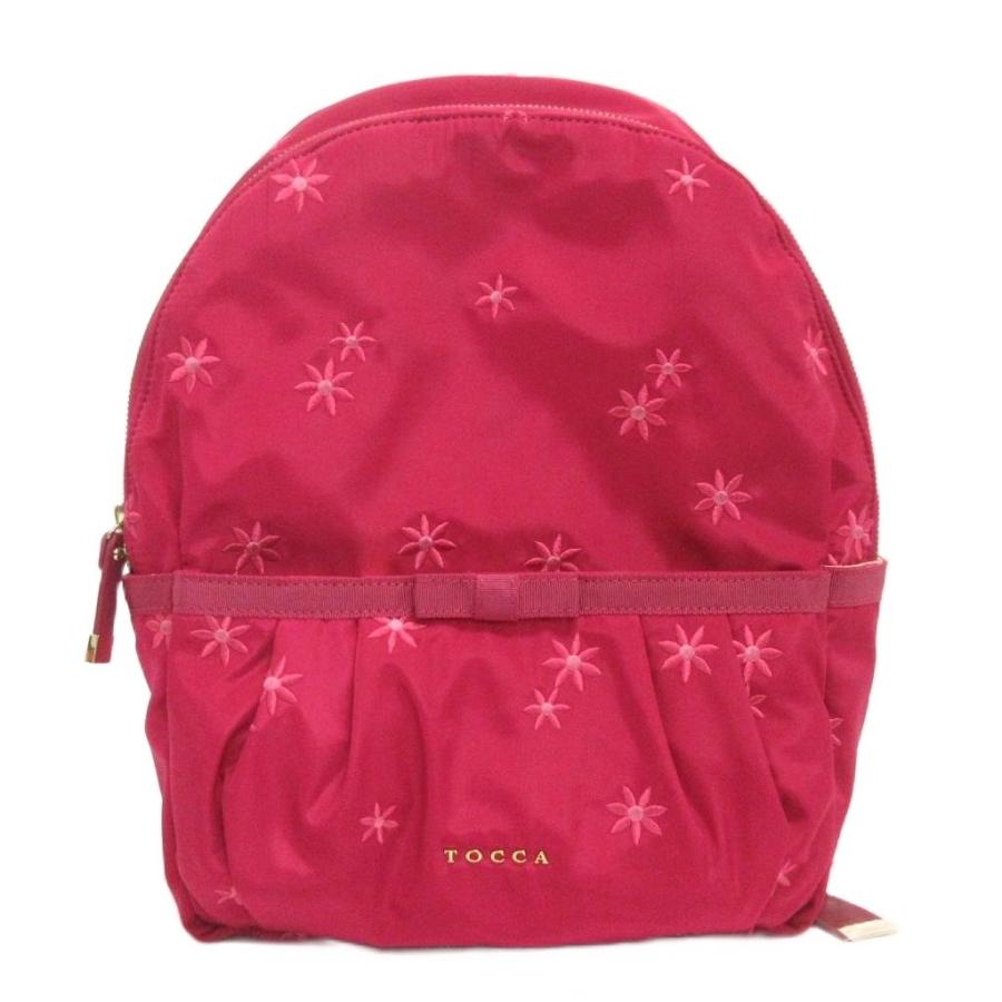 未使用品 トッカ TOCCA タグ付き リュックサック デイパック リボン