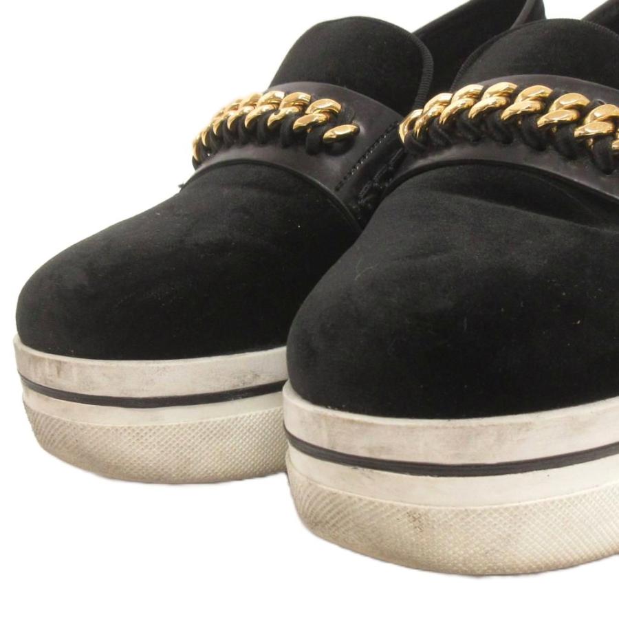 ステラマッカートニー STELLA McCARTNEY ビンクス ローファー ベロア
