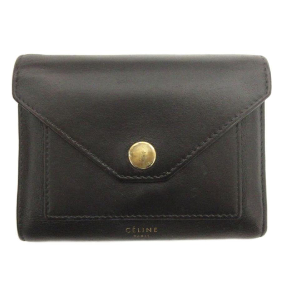 CELINE（セリーヌ） コンパクトウォレット 財布 三つ折り 小銭入れ お