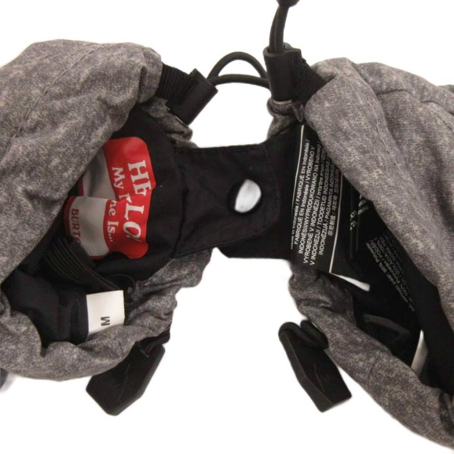 BURTON　ミトングローブ　グレー　M　ゴアテックス素材　インナーグローブ付き バートン BURTON 手袋 グローブ ミトン ゴアテックス M グレー キッズ