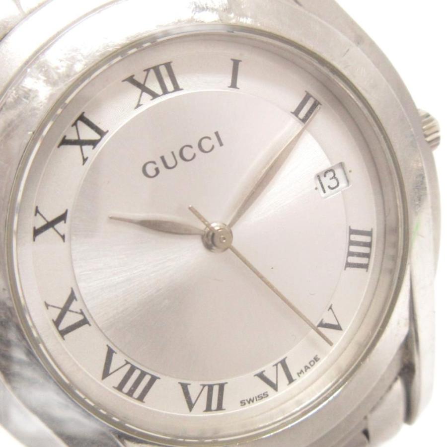 GUCCI（グッチ） 腕時計 クオーツ アナログ デイト 5500M 文字盤